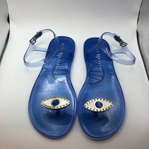 katy perry evil eye jelly sandals